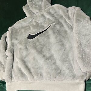 Nike Faux Fur Hoodie